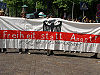 Demonstration gegen die Vorratsdatenspeicherung in Hamburg
