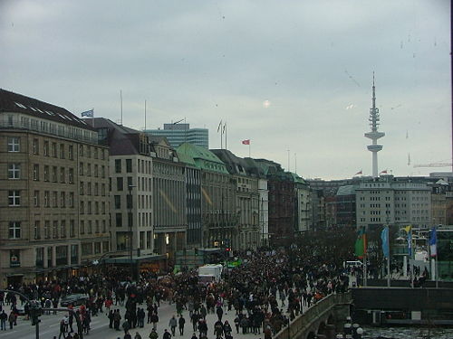 ACTA Demonstration Hamburg mit ca. 5000 Teilnehmern - 11. Feb. 2012 - CC-BY CNE