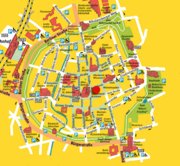 Plan der Göttingen Innenstadt