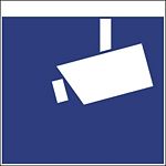 Piktogramm „Videoüberwachung“ nach DIN 33450