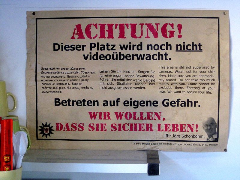 Bild:Videoueberwachung in brandenburg.JPG